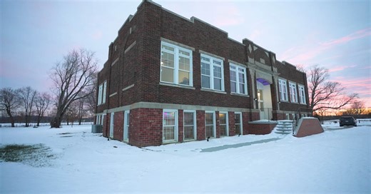 We bought an old schoolhouse for $175,000 and made it into a home