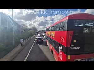 Superloop Route SL1 | 4K Full Visual: Walthamstow Central-North Finchley