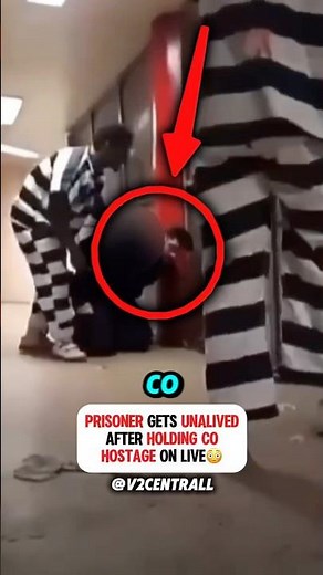 Prisoner Gets Unalived After Holding CO Hostage On Live😳