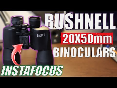 BUSHNELL 20 X 50 BINOCULARS UNBOXING & REVIEW
