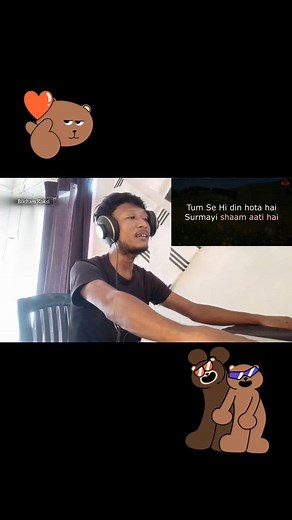 [ Tum se Hai {cover } ]🤌🥀🙃 Ring•nade changja indiba namnika ia git-ko 🥰 #follower #dailyvlog #cover #dailylife #fb #tumsehi​ #jabwemet​ #karaoke​ #music​ #bollywood​ #songs​ #shahidkapoor​ #kareenakapoorkhan​ #pritam​ #mohitchauhan | Cham Koksi