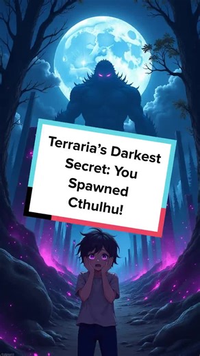 Did you know Terraria's final boss is actually the mangled remains of Cthulhu? 😳 Breaking the Celestial Pillars doesn't save the world; it just tears down the final walls holding him back. What's your favorite piece of game lore? Let's talk about it below! 👇 #Terraria #TerrariaLore #Cthulhu #GamingSecrets #VideoGameLore #Gamer