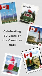It’s the 60th anniversary of the Canadian flag! Celebrate with a look back at these stunning stamps. #CanadianFlag #CanadianStamps #CanadianPride | Canada Post