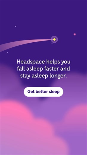 Headspace helps you get better sleep and wake up well-rested. | Headspace