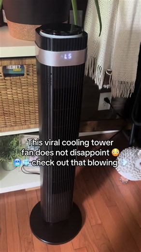 Viral Cooling Tower Fan Review — Powerful AC & Tower Fan