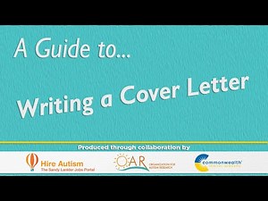 A Guide To Cover Letter Writing - Hire Autism
