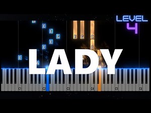 Lady - Styx - ADVANCED Piano Tutorial