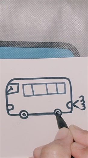 Easy Number Drawing Tutorial: How to Sketch a Van