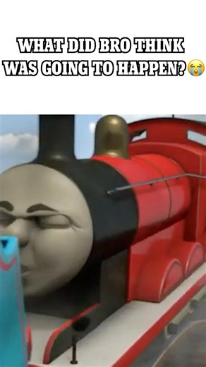 What did bro think was gonna happen 🥀 #thomasandfriends #thomas #trains #ttte