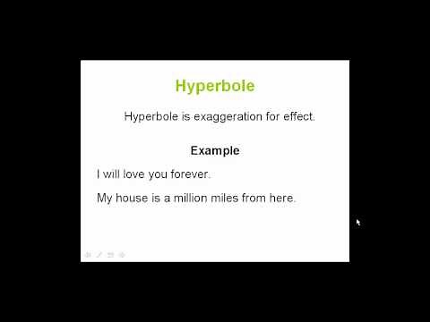 What is Hyperbole?