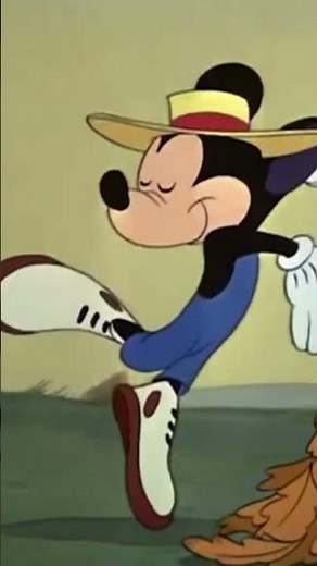 Mickey Mouse: The Little Whirlwind. 💨🍃 #classiccartoons #mickeymouse #disney