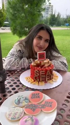 Happy early birthday @Natalia :) 🫶 #seatgeeksurprise Use promo code SURPRISE for $20 off tickets on SeatGeek