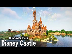 Minecraft: How to build a Disney Castle | Tutorial Part.1