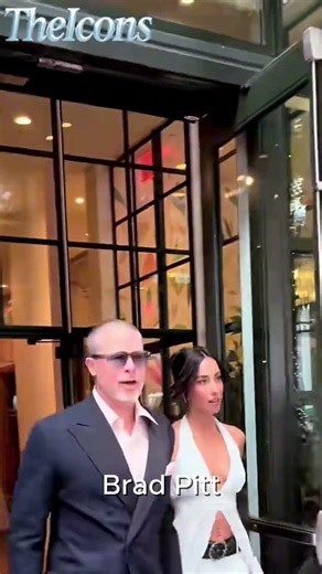 Brad Pitt Brings New Girlfriend At Luxury Diner #BradPitt