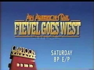 Cartoon Network - Cartoon Theater - An American Tail: Fievel Goes West 30sec promo (1999)