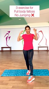 1.5K views · 2.5K reactions | 3 non-jumping exercises for full body fat burn #fatloss #fatburn #weightloss #exercise #fitness #workout | Anjali Sahani | Facebook