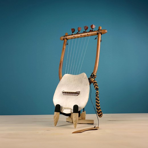 Handcrafted Lyre of Hermes: Ancient Greek Musical Instrument - Etsy