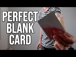 How to Make Blank Playing Cards Without Spending Money | Building Time