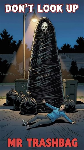 Mr. Trashbag: Don’t Touch Bags You Didn’t Put Out | Urban Legend #terrifyingtales #scary