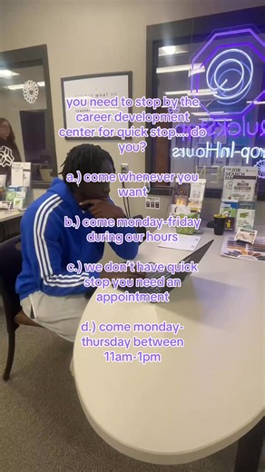 Think you know? 🤔Follow this link for the answer: https://mankato.mnsu.edu/university-life/career-development-center/student-and-alumni-career-resources/services/quickstop/ #MNSU #MavFam | Career Development Center--Minnesota State University, Mankato