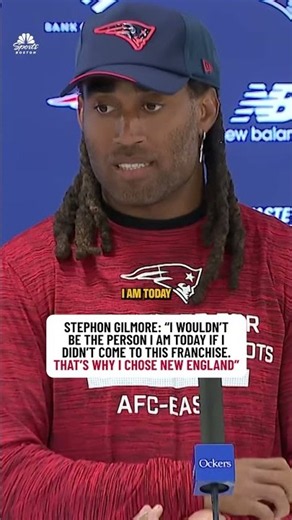 Stephon Gilmore: "I had my best years [in New England]"