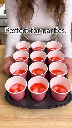 524K views · 3.4K reactions | ✨ Use a cupcake baking pan to help serve lots of party drinks at once! #drinks #partyideas #party #celebration #hosting | Jeff & Lauren | Facebook