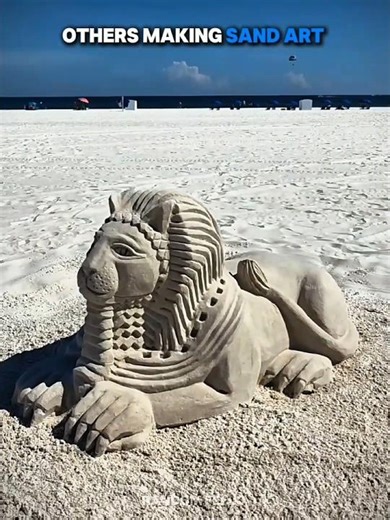 Normal Snad Art VS King of Sand Art