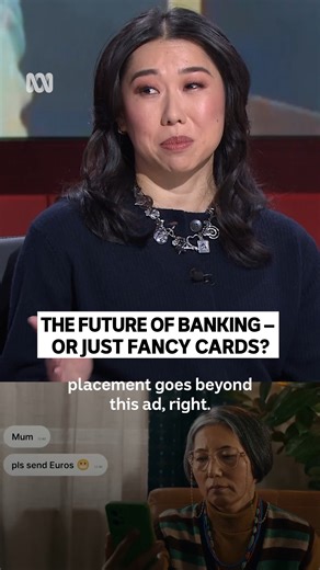 Wise just dropped a new ad with vertical cards and a flashy app 💳📱 Slick design… but is it actually smart money? 📺 Watch the full EP now on ABC iview. #Gruen #Wise #Fintech #VerticalCard #SmartMoney | Gruen