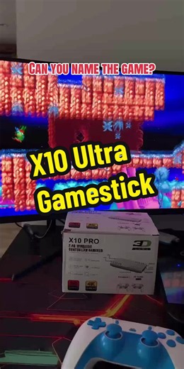 X10 Ultra Gamestick with over 50,000 games #retrosega81 #x10 #gamestick #retrogaming #tiktokmademebuyit