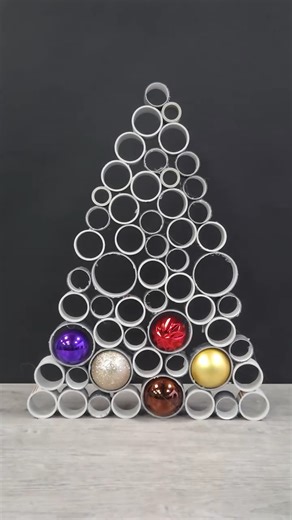 DIY your unique pipe Christmas tree | The Best Couple Videos