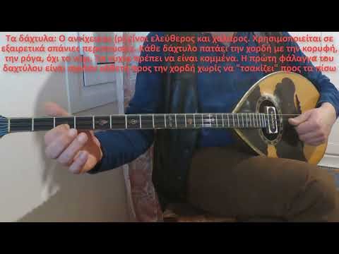 Ο χρόνος και η διαχείρισή του στη μουσική. Βασικές αρχές δακτυλοθεσίας στο μπουζούκι. Ζερλεντές