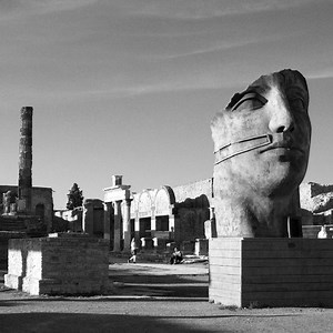 200K views · 1K reactions | This ancient Roman town was frozen in time 2,000 years ago. Now, giant statues pay tribute to the buried people. | Meridian | Facebook