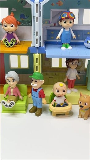 Unboxing and Review Cocomelon Family House🏠ASMR Video🌳