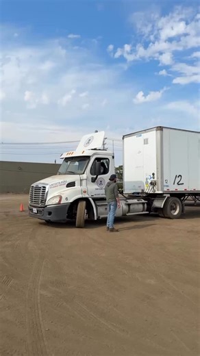 🎥 Training Spotlight: 90-Degree Alley Dock Maneuver In this session, our President is guiding a student on how to properly align the tractor with the trailer during a 90-degree alley dock — one of the most technical skills required for the CDL skills exam. This exercise builds precision, spatial awareness, and control, preparing students to confidently perform real-world backing maneuvers and successfully pass their CDL state test. 🚛💪 Hands-on, real-time instruction is what sets our training 