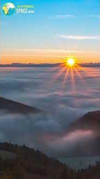 O Espetacular Nascer do Sol Com as Mais Lindas Paisagens Naturais #shorts