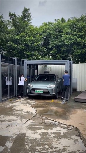 Mobile Car Ports or Mobile Car Garage Setup Exterior. If you want to build a beautiful smart mobile car port or car garage in a small space, then you can follow our idea plan. Long-term durable, easily set up quickly and moved to any place. Easily set up in any natural environment and provides good service without any problems. At the same time, it can be cleaned very easily, in a short time at low cost. If you want to get this type of setup, contact us directly, we can export customized sizes f