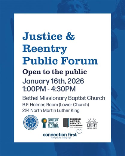 It's important that people coming home after incarceration have the...