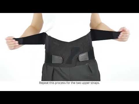 DonJoy Powerstrap Lumbar Back Support Fitting Guide