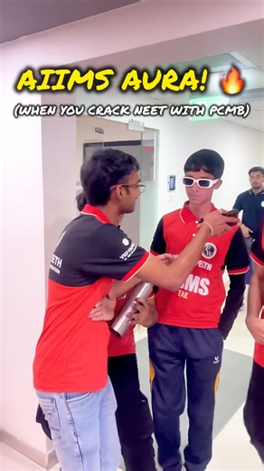 When you crack NEET with PCMB | Aura Hits Different! 😎🔥 #shorts #neet #iit #aiims #aura #sigma