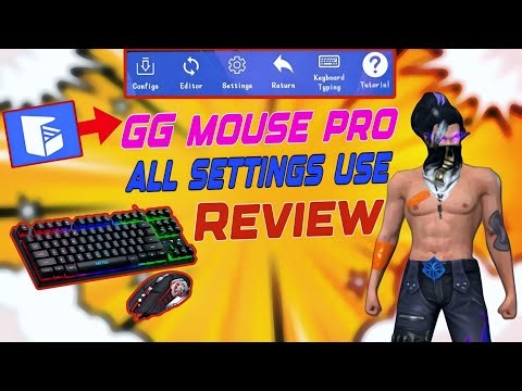 Gg Mouse Pro All Settings Review 🔥 How To Use GG Mouse Pro With Keyboard Mouse