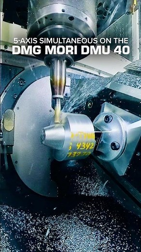 5-Axis Simultaneous Milling on the DMG MORI DMU 40