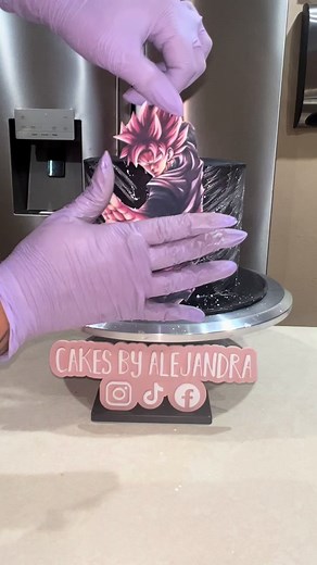 Dragon Ball Z Goku Black Cake Decorating Tutorial