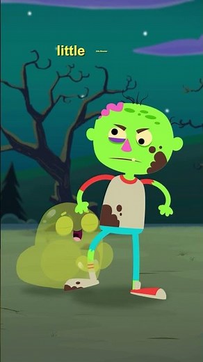 Funny Zombie and Slimy Green Monsters #shorts #halloween