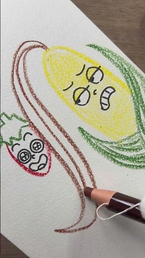 目をつけてみた☺️ #asmr #色鉛筆 #ダーマトグラフ #イラスト #ぐるぐる目玉