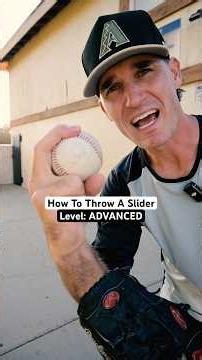 How to throw a slider💡 #baseballszn #baseball #baseballlife