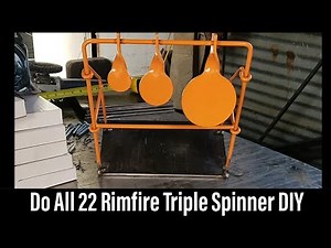 Do All 22 Rimfire Triple Spinner Targets DIY Upgrade!