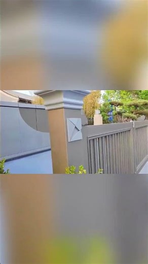 Luxury Elegant Trackless Folding Gate #automaticgate #automaticgates #automobile