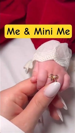 Matching Rings for Mom & Baby 💖 “Me & Mini Me” Trend 2026 #Shorts