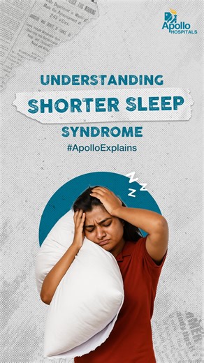 Some people naturally thrive on just 4–6 hours of sleep, a rare condition called Short Sleeper Syndrome. Unlike insomnia, they wake up refreshed, full of energy, and don’t feel sleepy during the day. Your health has more wonders than you think. #ApolloHospitals #SleepHealth #DidYouKnow #HealthyLiving #WellnessWithApollo #BetterHealthEveryday #HealthAwareness | Apollo Hospitals