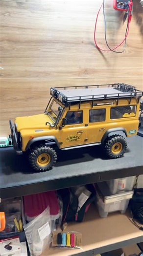 MODEL RC 1:10 #FCX10 Land Rover #Defender Camel Trophy od #FMS